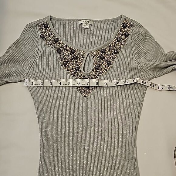 Cache knit dress top size small. - Picture 4 of 8